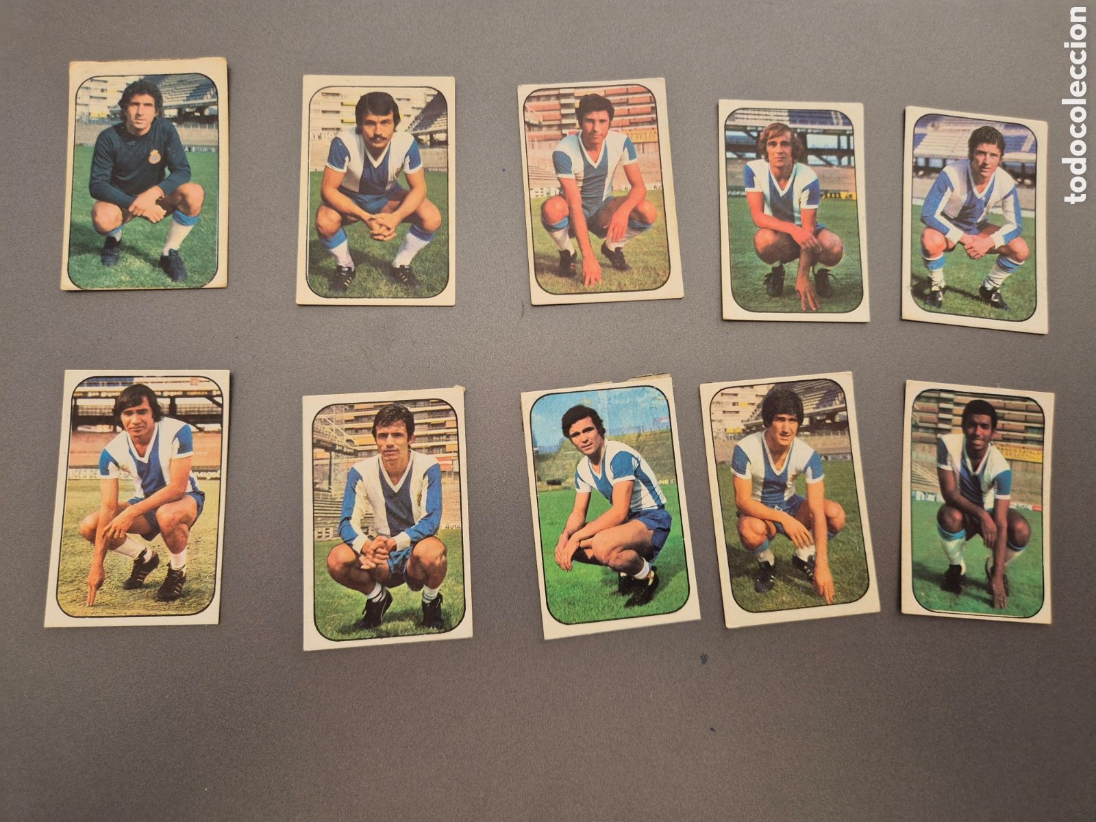 Cromos de f&uacute;tbol: LIGA 1976 1977 76 77 10 CROMOS ESPA&Ntilde;OL