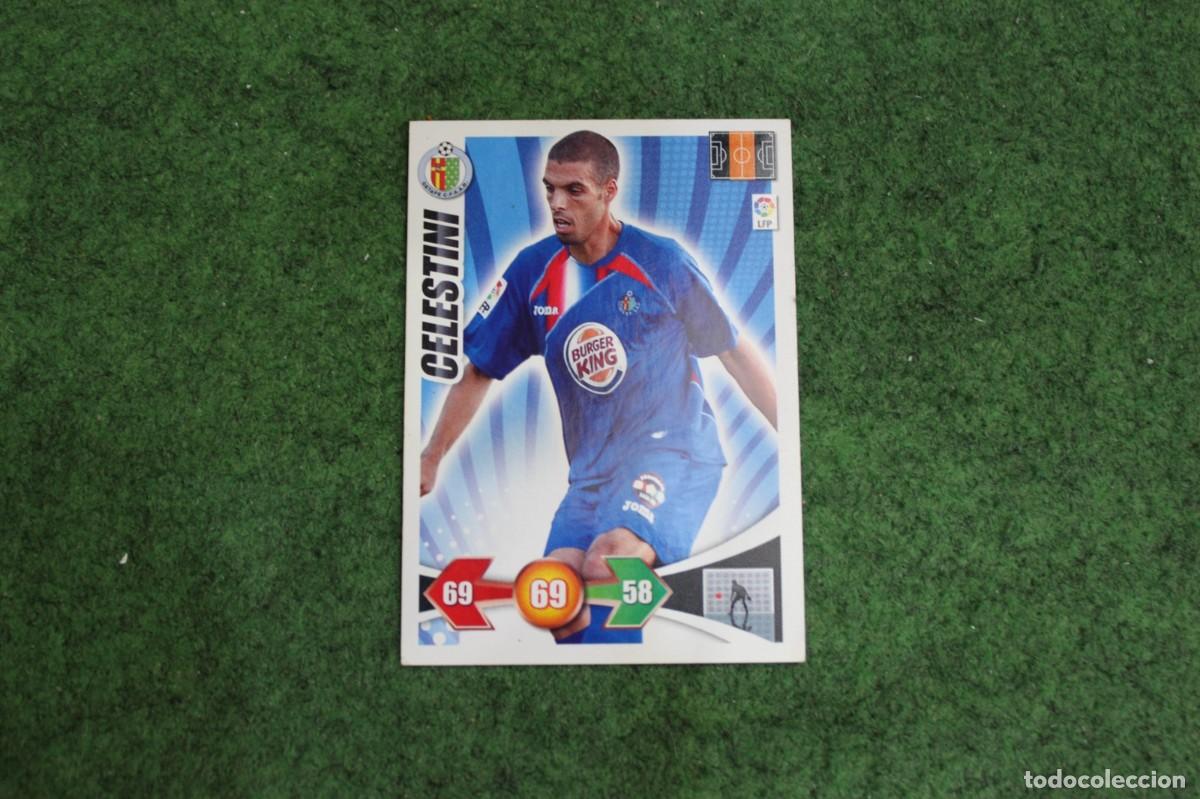 Cromos de f&uacute;tbol: CELESTINI GETAFE CF ADRENALYN XL 2009 2010 09 10 LALIGA SANTANDER