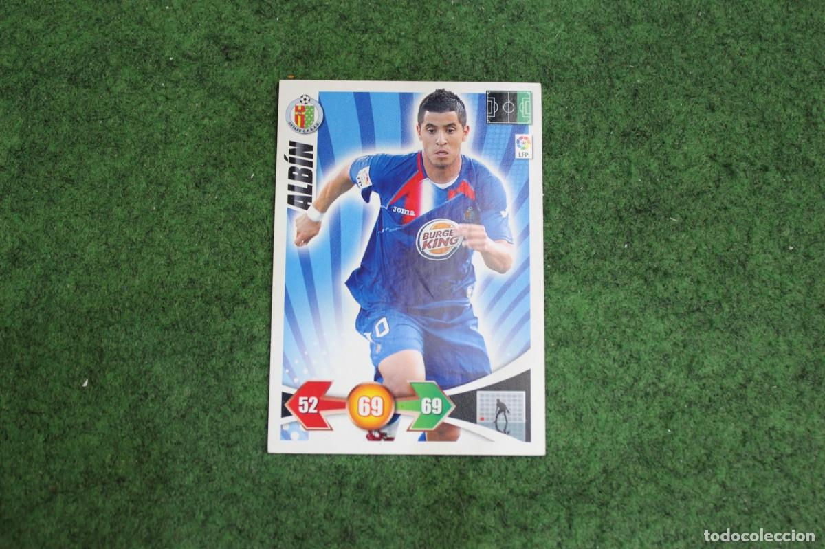 Cromos de f&uacute;tbol: ALB&Iacute;N GETAFE CF ADRENALYN XL 2009 2010 09 10 LALIGA SANTANDER