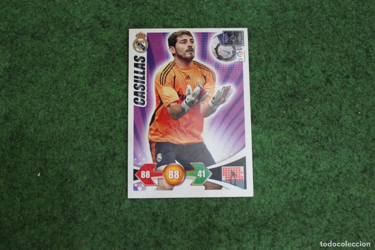 Cromos de f&uacute;tbol: CASILLAS REAL MADRID ADRENALYN XL 2009 2010 09 10 LALIGA SANTANDER