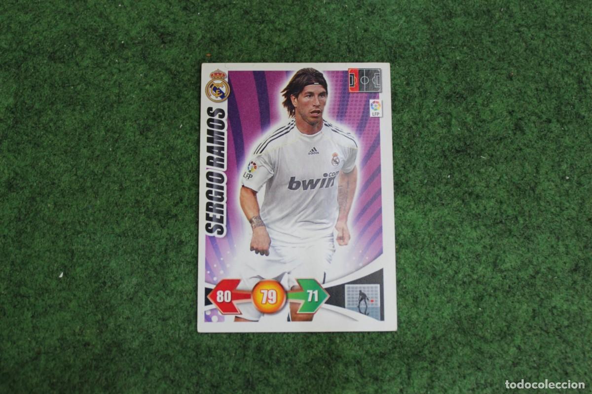 Cromos de f&uacute;tbol: SERGIO RAMOS REAL MADRID ADRENALYN XL 2009 2010 09 10 LALIGA SANTANDER