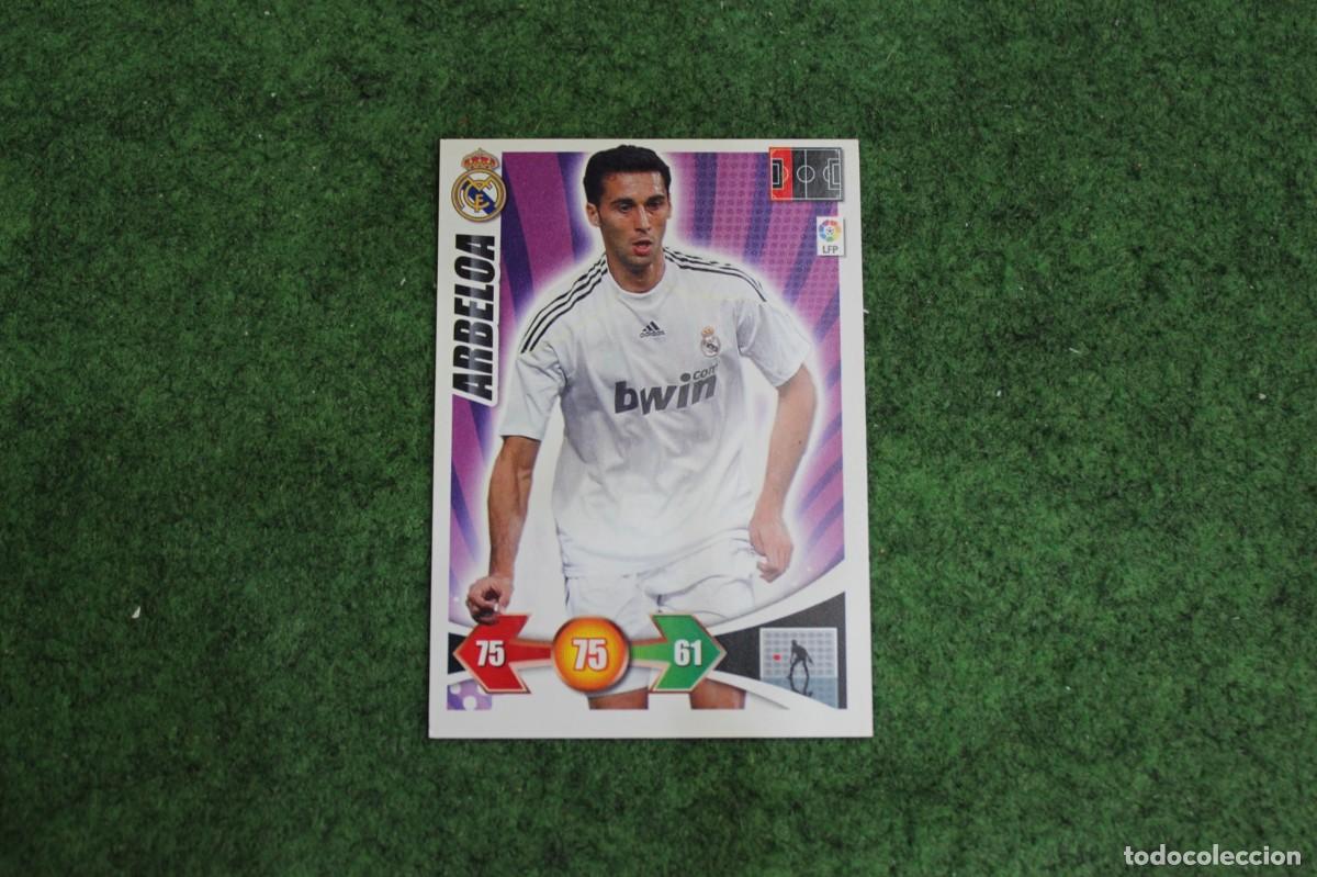 Cromos de f&uacute;tbol: ARBELOA REAL MADRID ADRENALYN XL 2009 2010 09 10 LALIGA SANTANDER