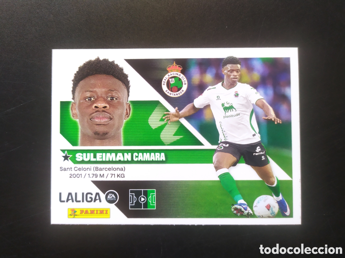 Cromos de f&uacute;tbol: Liga este 2026 2027 26 27 panini Suleiman n&deg; 15 Racing Santander
