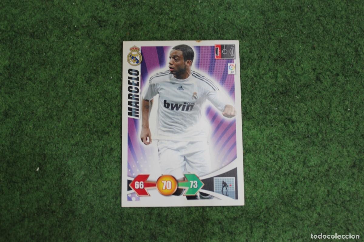 Cromos de f&uacute;tbol: MARCELO REAL MADRID ADRENALYN XL 2009 2010 09 10 LALIGA SANTANDER
