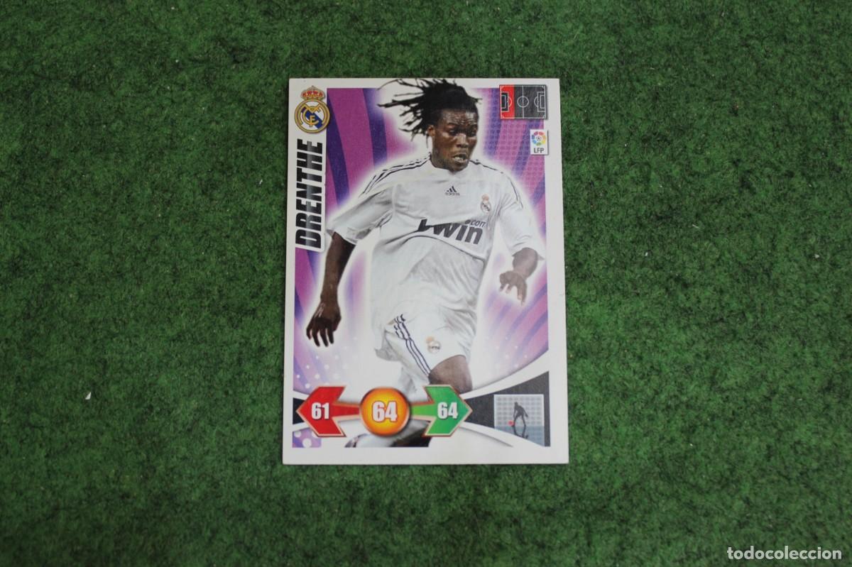 Cromos de f&uacute;tbol: DRENTHE REAL MADRID ADRENALYN XL 2009 2010 09 10 LALIGA SANTANDER