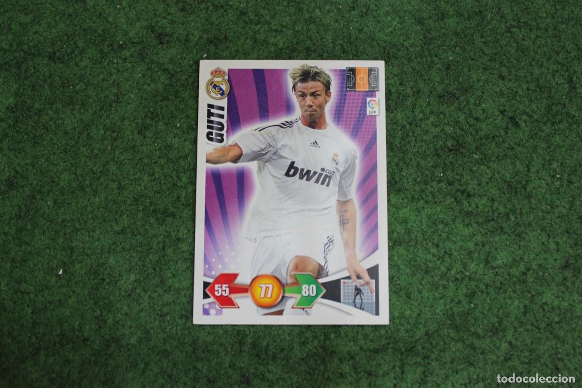 Cromos de f&uacute;tbol: GUTI REAL MADRID ADRENALYN XL 2009 2010 09 10 LALIGA SANTANDER