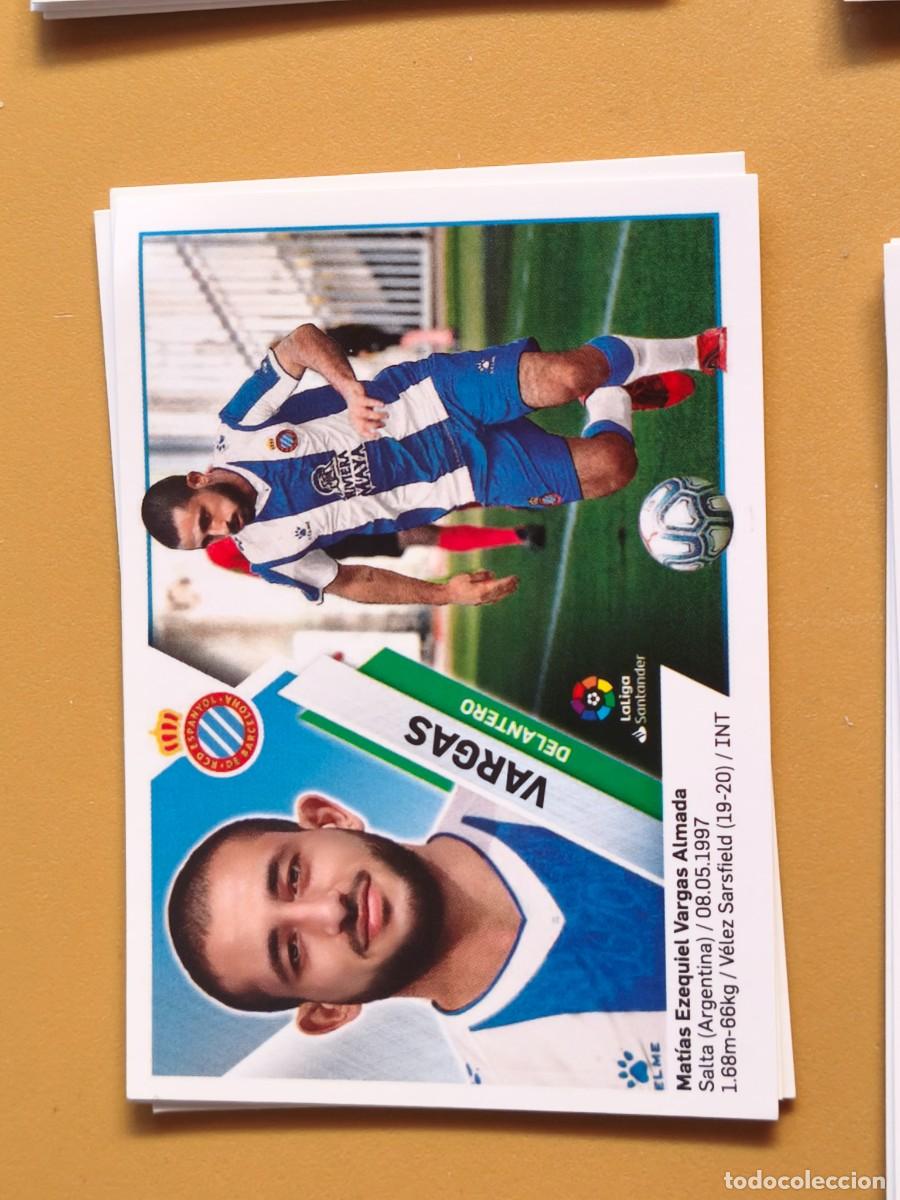 Cromos de f&uacute;tbol: vargas, 2019 20 ultimos fichajes