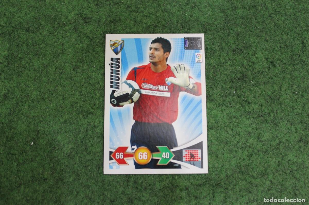 Cromos de f&uacute;tbol: MUN&Uacute;A M&Aacute;LAGA CF ADRENALYN XL 2009 2010 09 10 LALIGA SANTANDER