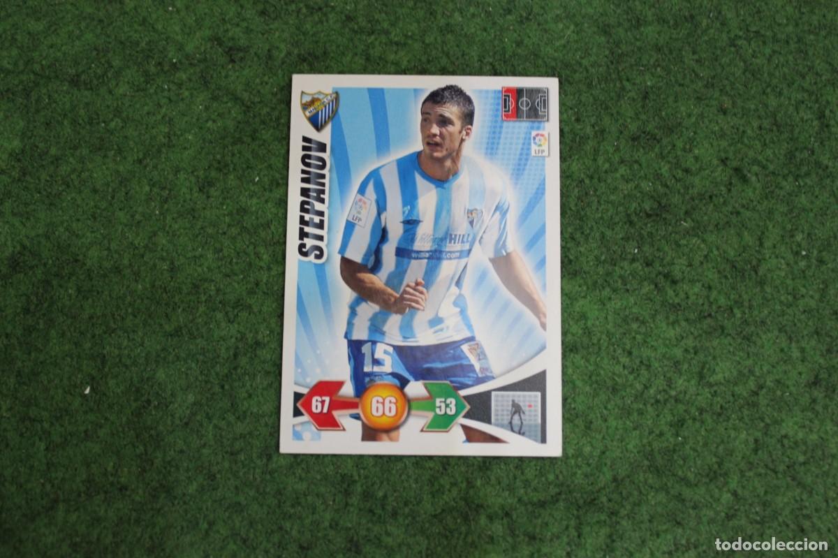 Cromos de f&uacute;tbol: STEPANOV M&Aacute;LAGA CF ADRENALYN XL 2009 2010 09 10 LALIGA SANTANDER