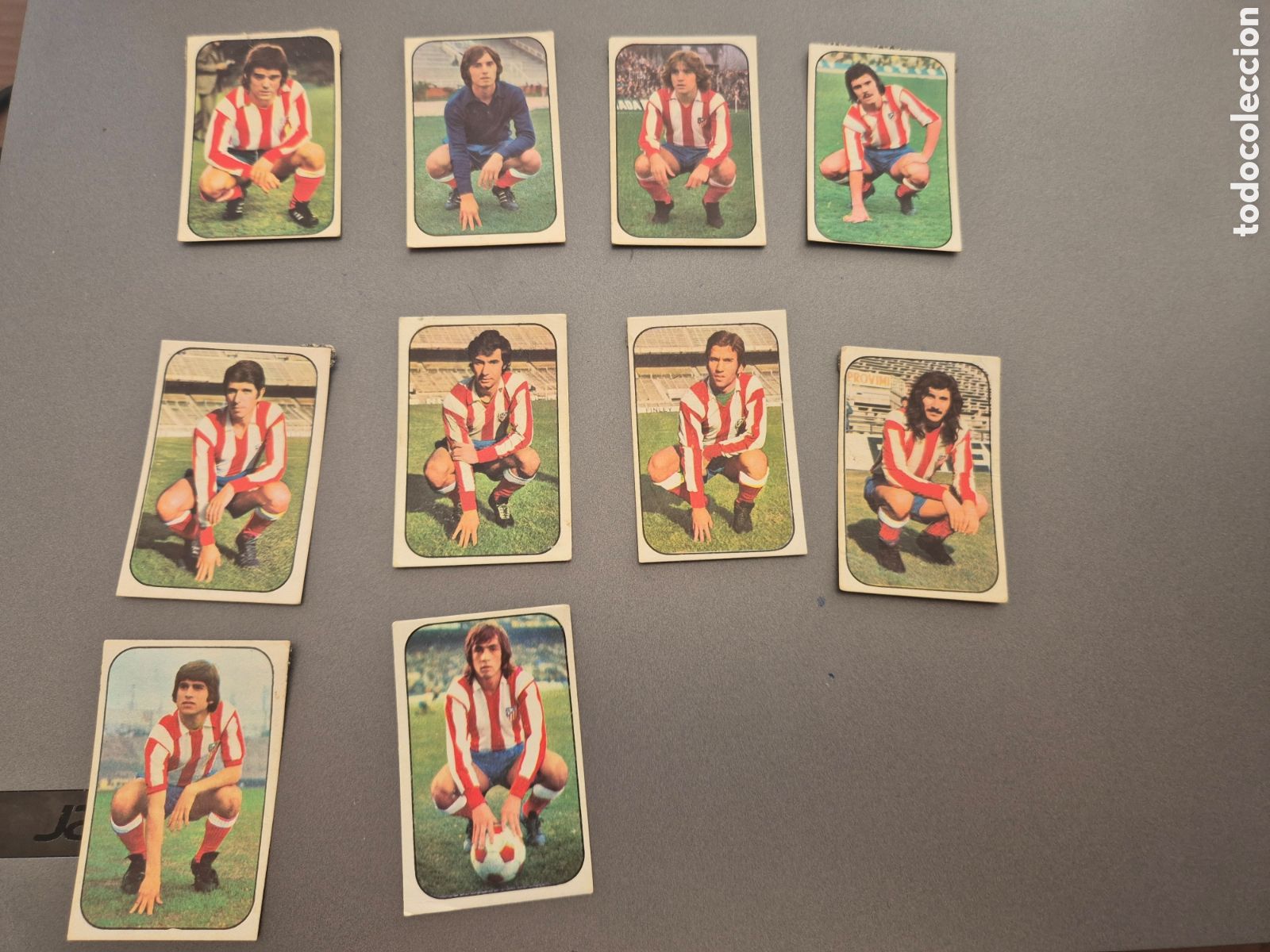 Cromos de f&uacute;tbol: LIGA 1976 1977 76 77 10 CROMOS AT MADRID
