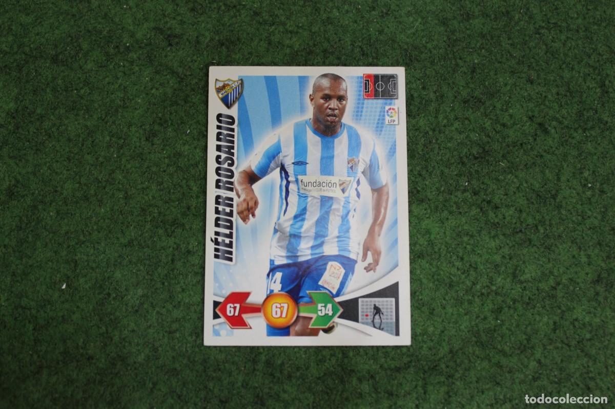 Cromos de f&uacute;tbol: H&Eacute;LDER ROSARIO M&Aacute;LAGA CF ADRENALYN XL 2009 2010 09 10 LALIGA SANTANDER