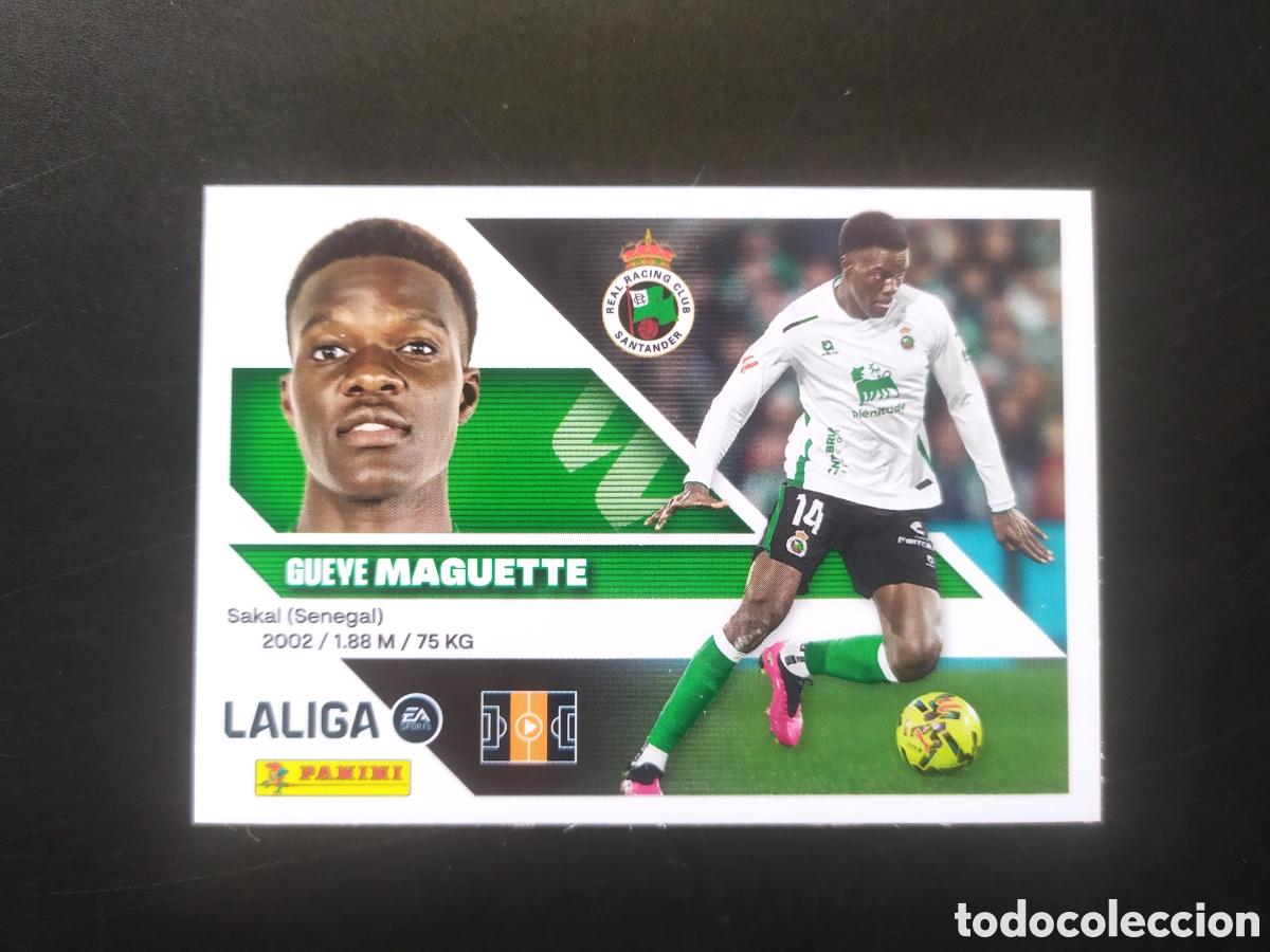 Cromos de f&uacute;tbol: Liga este 2026 2027 26 27 panini Maguette n&deg; 11 Racing Santander