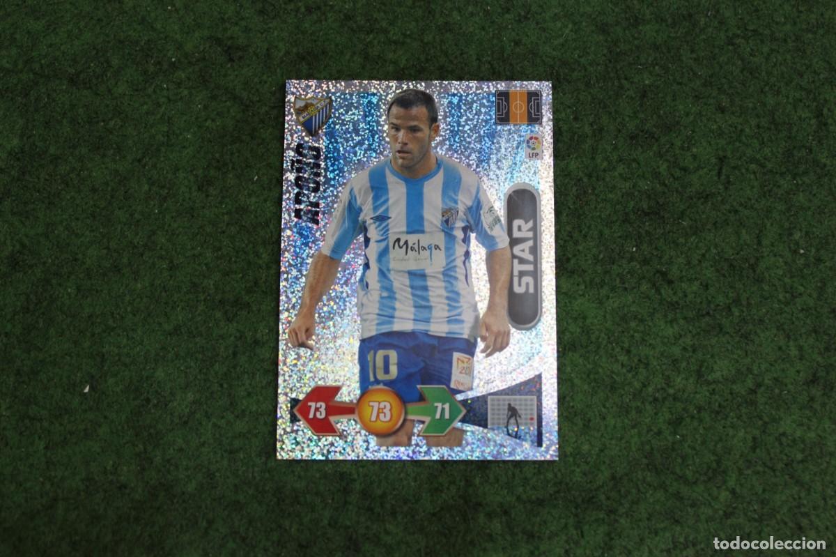 Cromos de f&uacute;tbol: APO&Ntilde;O M&Aacute;LAGA CF STAR ADRENALYN XL 2009 2010 09 10 LALIGA SANTANDER