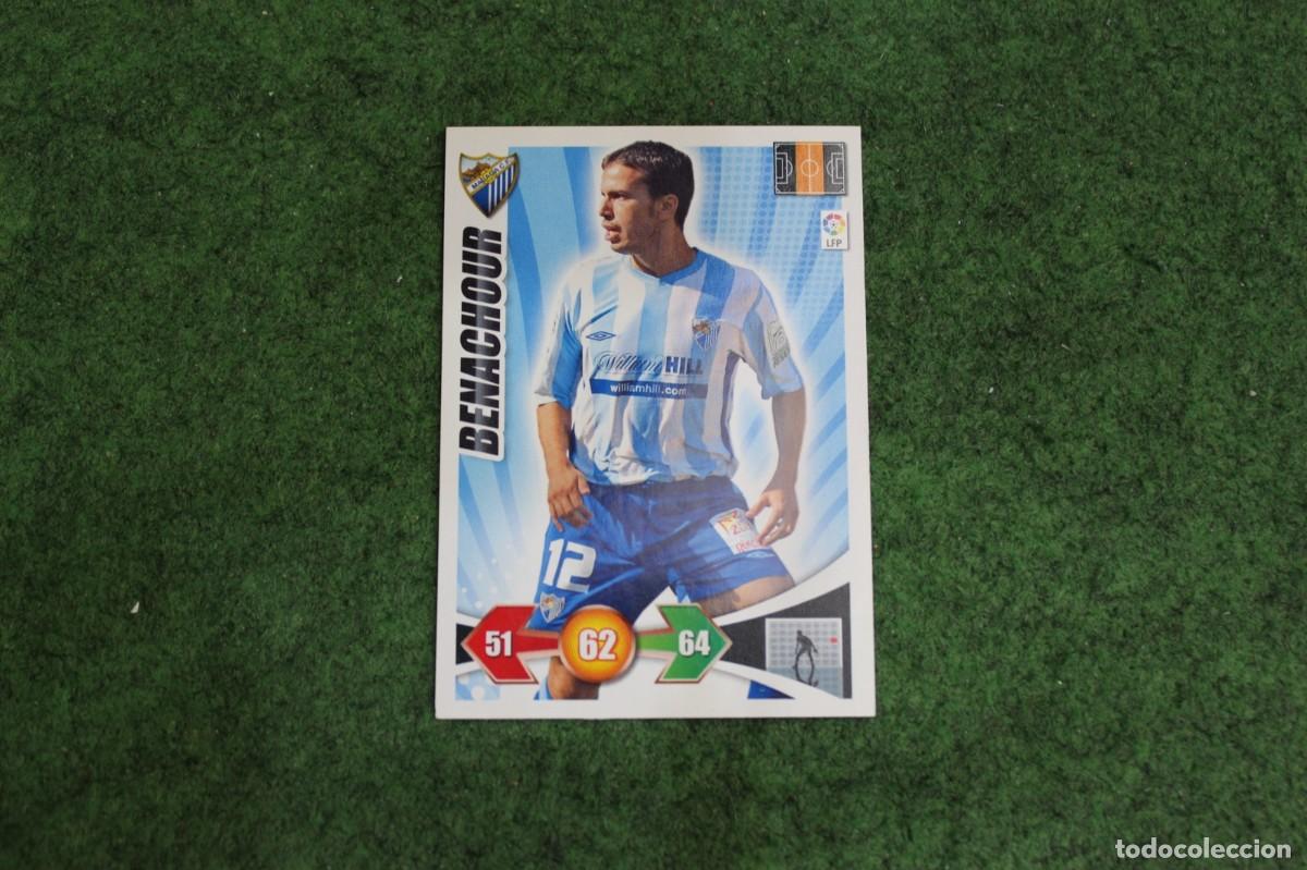 Cromos de f&uacute;tbol: BENACHOUR M&Aacute;LAGA CF ADRENALYN XL 2009 2010 09 10 LALIGA SANTANDER