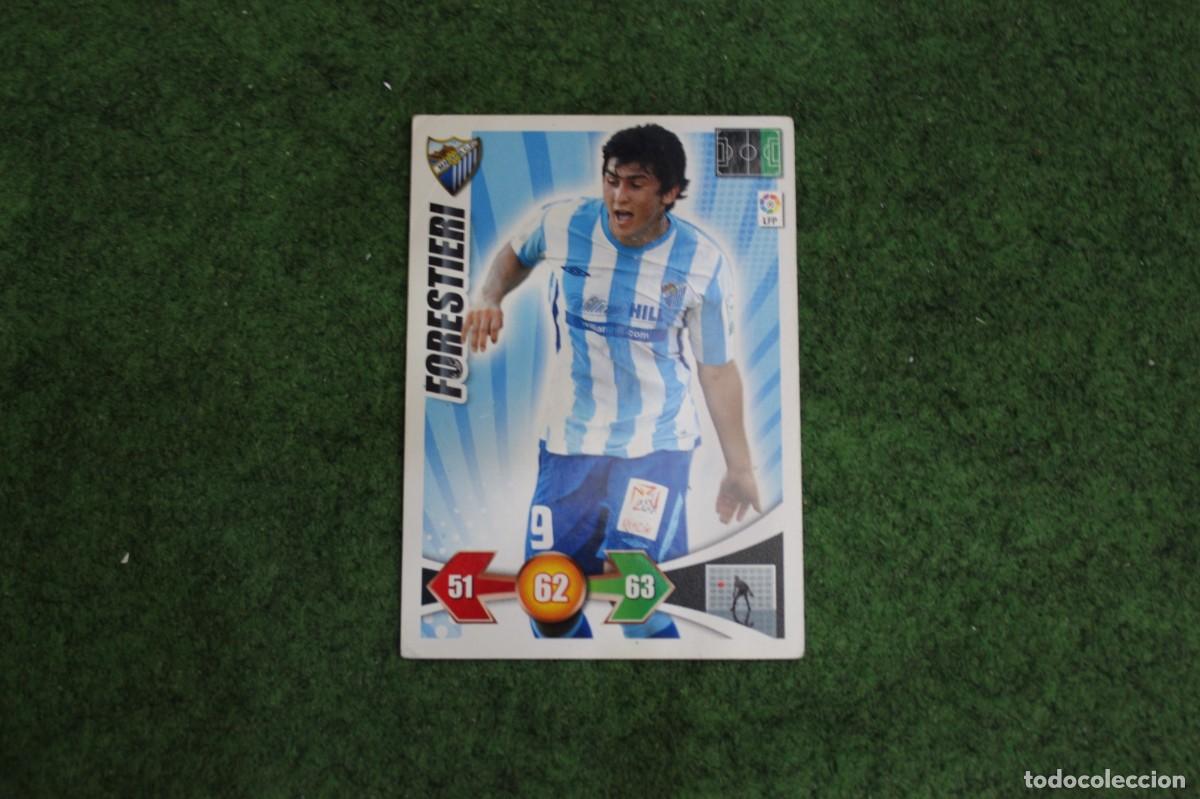 Cromos de f&uacute;tbol: FORESTIERI M&Aacute;LAGA CF ADRENALYN XL 2009 2010 09 10 LALIGA SANTANDER