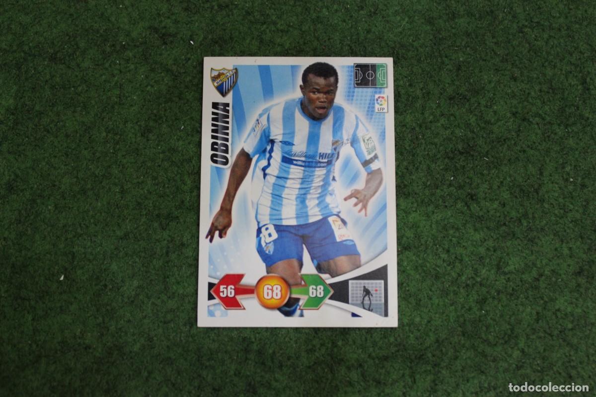 Cromos de f&uacute;tbol: OBINNA M&Aacute;LAGA CF ADRENALYN XL 2009 2010 09 10 LALIGA SANTANDER