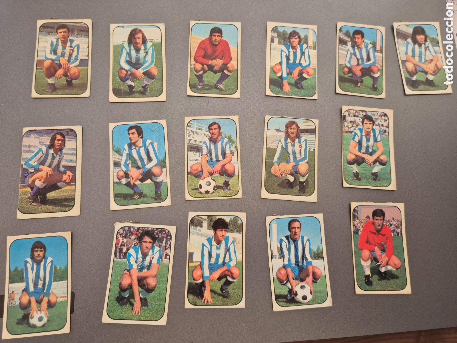 Cromos de f&uacute;tbol: LIGA 1976 1977 76 77 16 CROMOS MALAGA