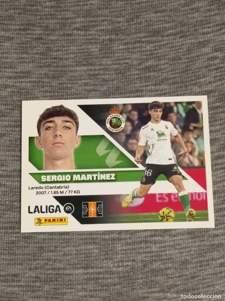 Cromos de f&uacute;tbol: Liga este 26 27 Panini SERGIO MART&Iacute;NEZ COLOCA N&deg;13 BIS RACING DE SANTANDER nuevo