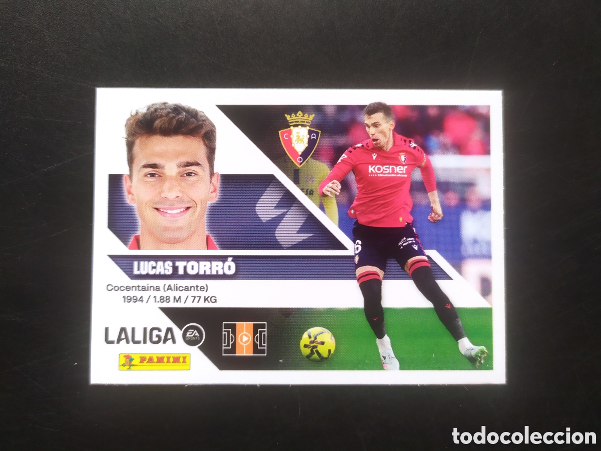 Cromos de f&uacute;tbol: Liga este 2026 2027 26 27 panini Torr&oacute; n&deg; 11 Osasuna