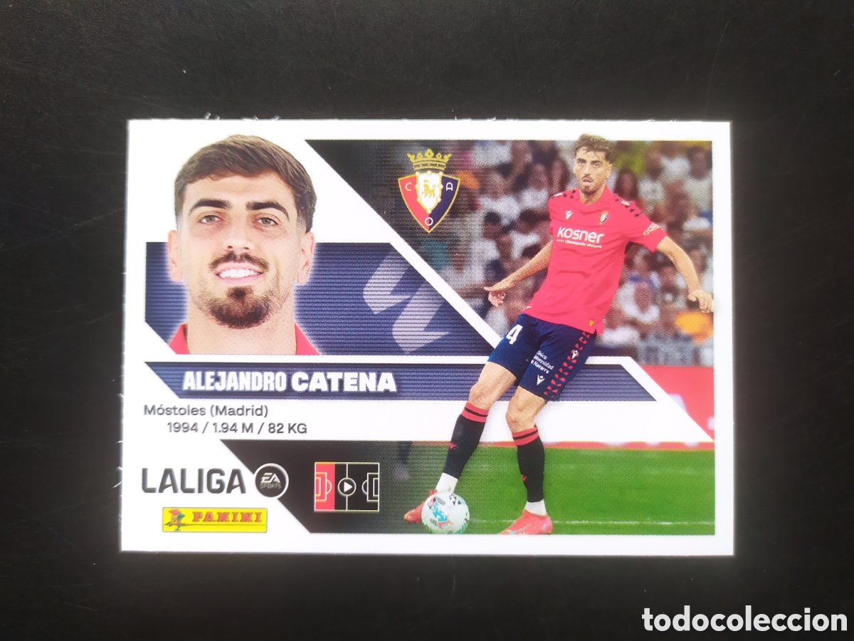 Cromos de f&uacute;tbol: Liga este 2026 2027 26 27 panini Catena n&deg; 8 Osasuna