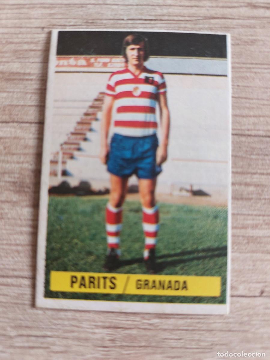 Cromos de f&uacute;tbol: CROMO FUTBOL Parits Granada EDITORIAL ESTE LIGA 74-75