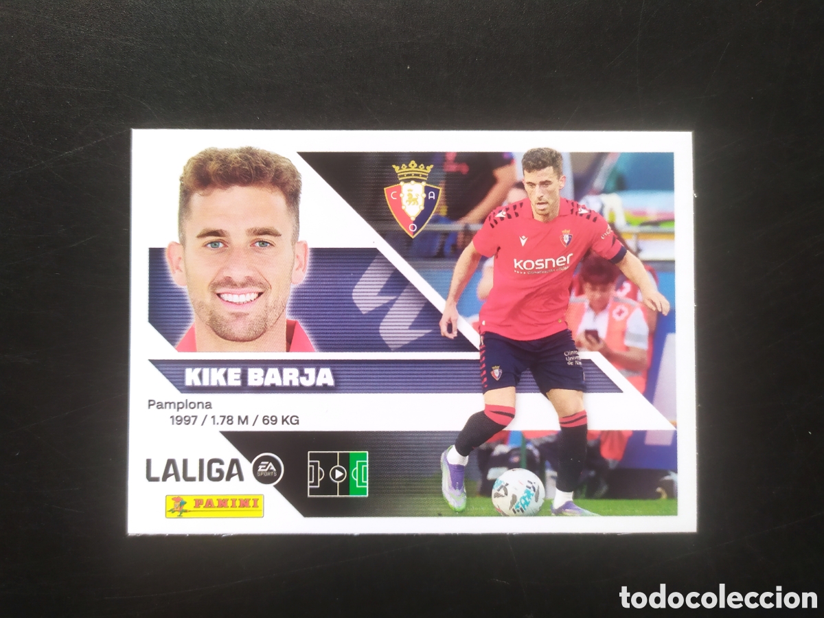 Cromos de f&uacute;tbol: Liga este 2026 2027 26 27 panini Kike Barja n&deg; 19 Osasuna