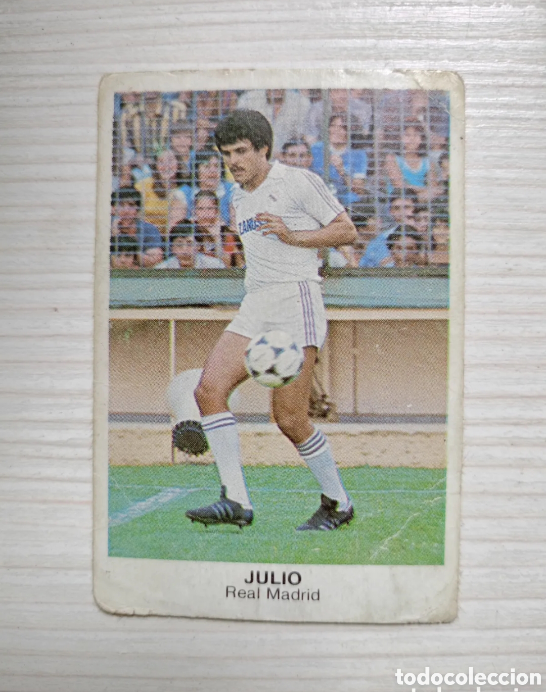 Cromos de Futebol: JULIO REAL MADRID FUTBOL 84 CANO FICHAJE N&ordm;19 NUEVO SIN PEGAR