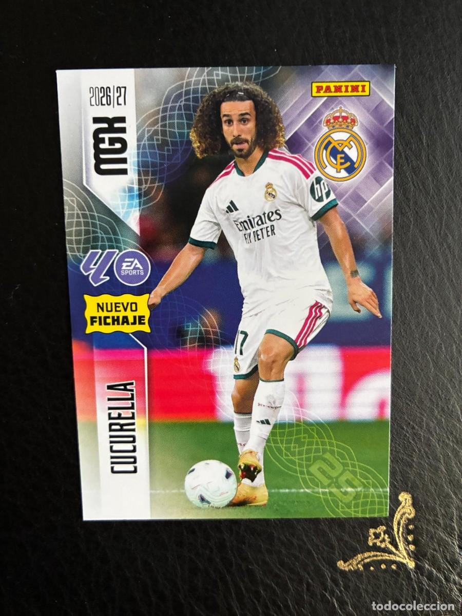 Cromos de f&uacute;tbol: 451 CUCURELLA 2&ordm; 2 EDICIONNUEVO FICHAJE REAL MADRID MEGACRACKS MGK 2026 2027 26 27 PANINI
