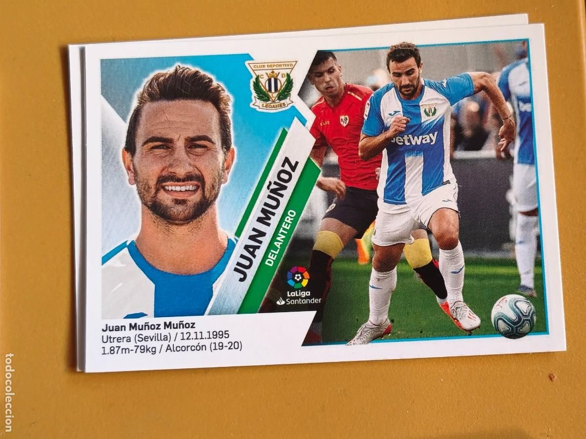 Cromos de f&uacute;tbol: juan mu&ntilde;oz, 2019 20 ultimos fichajes