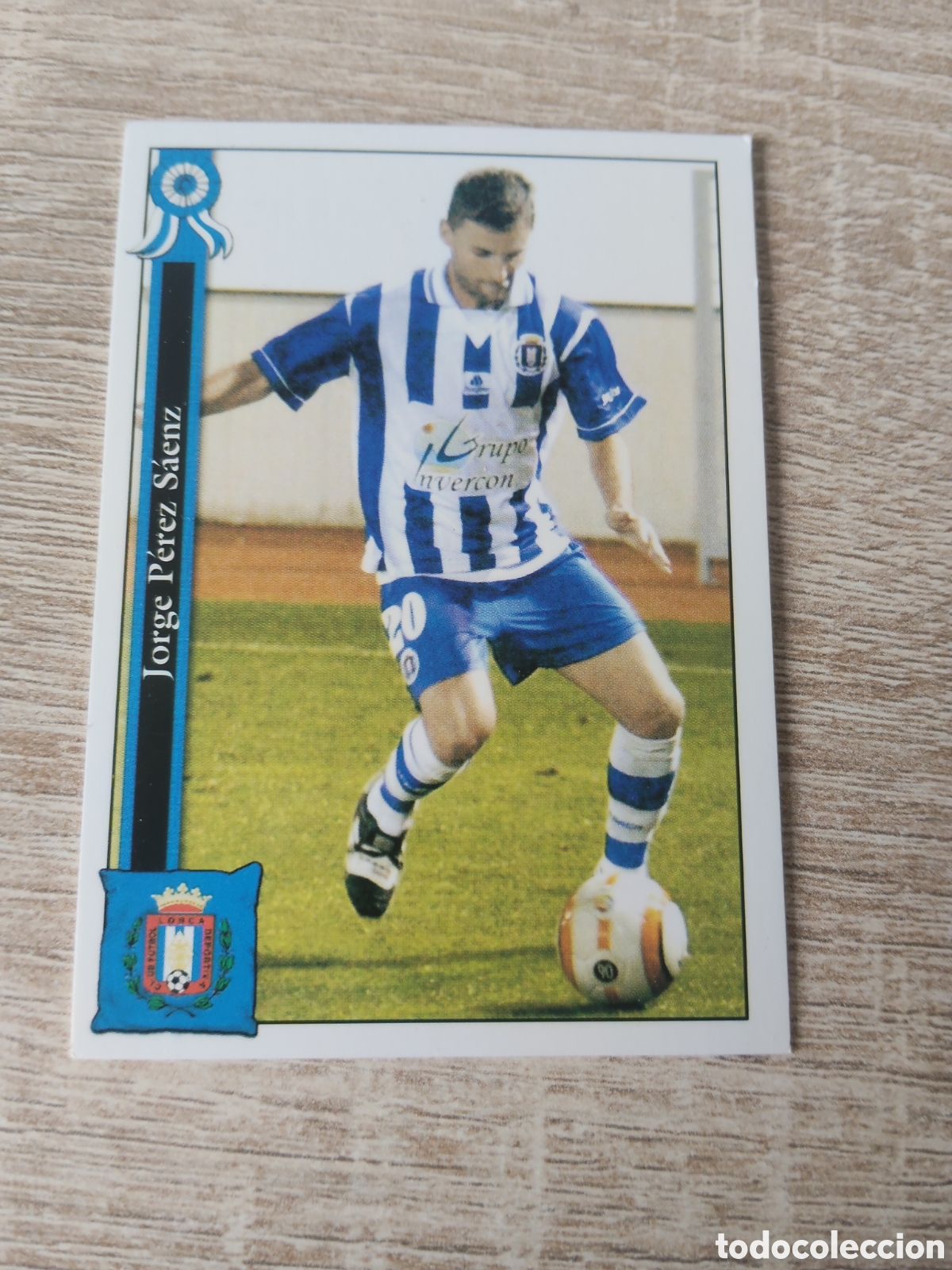 Fu&szlig;ball-Sticker: Mundicromo las fichas de la liga 2005 2006 05 06 1055 Jorge P&eacute;rez Lorca Deportiva