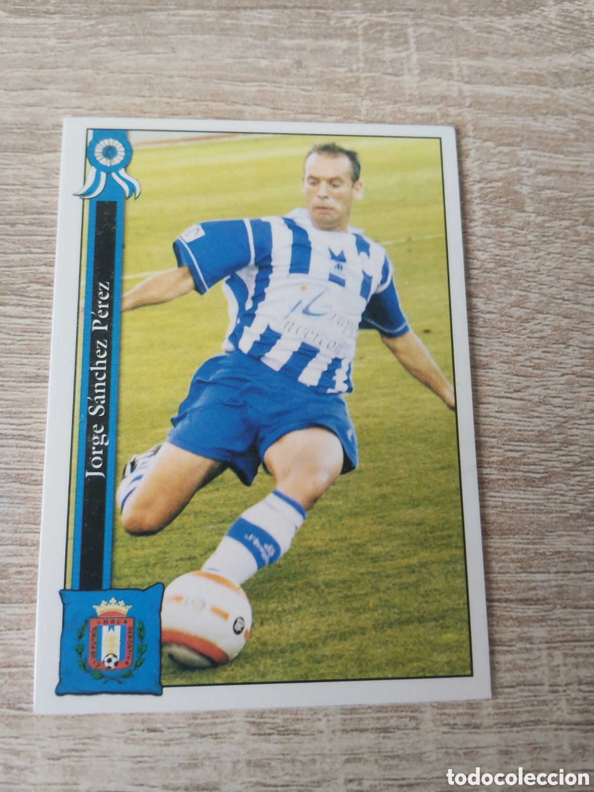 Fu&szlig;ball-Sticker: Mundicromo las fichas de la liga 2005 2006 05 06 1056 Jorge S&aacute;nchez Lorca Deportiva