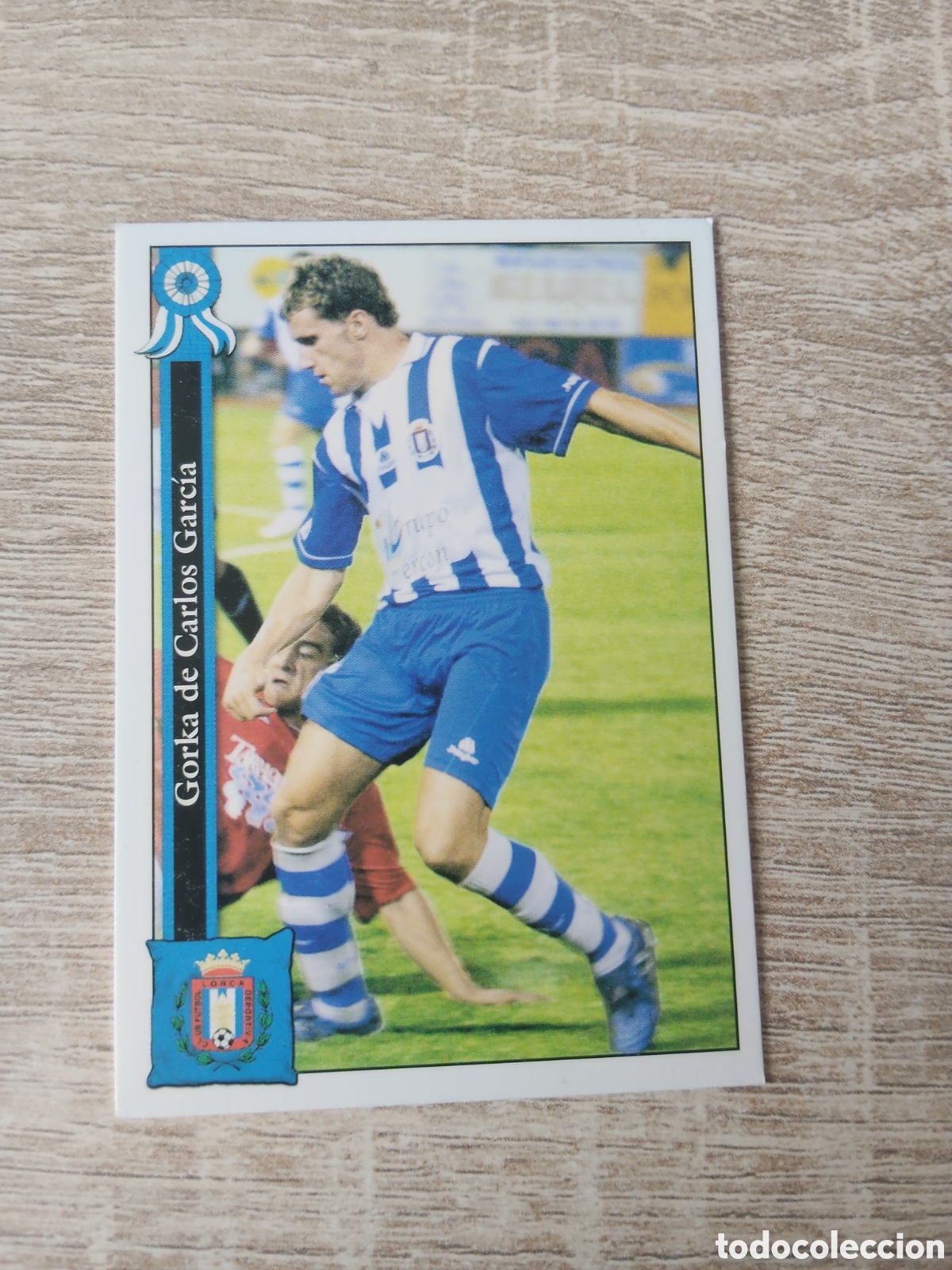 Fu&szlig;ball-Sticker: Mundicromo las fichas de la liga 2005 2006 05 06 1060 Gorka de Carlos Lorca Deportiva