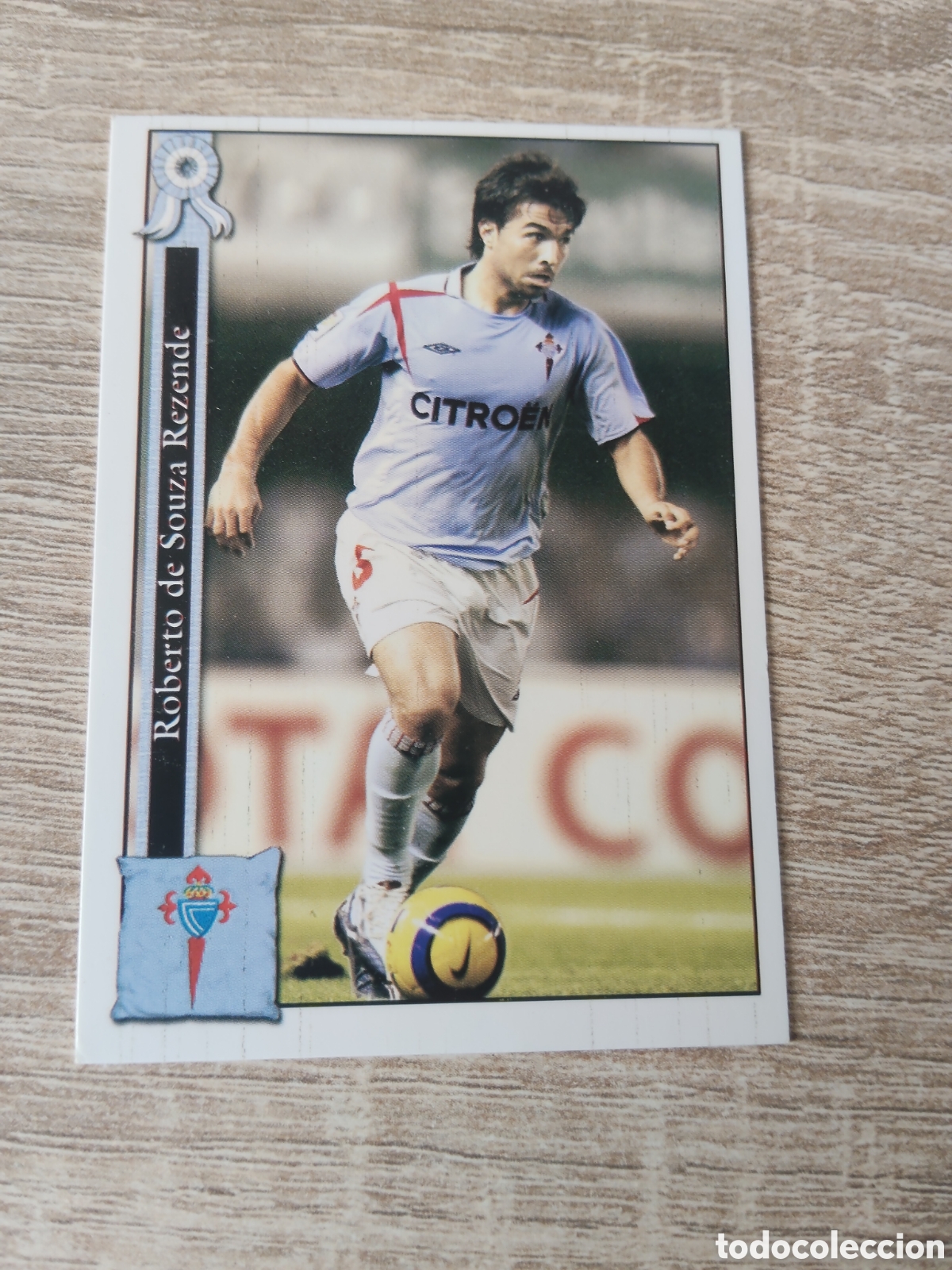 Football Stickers: Mundicromo las fichas de la liga 2005 2006 05 06 1069 Roberto fichaje Celta de Vigo