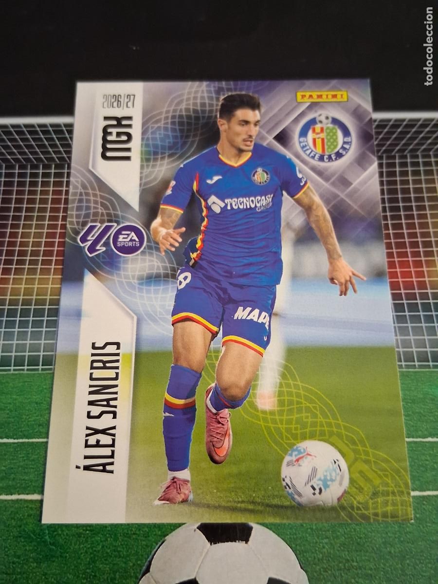 Cromos de f&uacute;tbol: 198 ALEX SANCRIS GETAFE CROMOS MEGACRACKS MGK LIGA FUTBOL PANINI 2026 2027 26 27