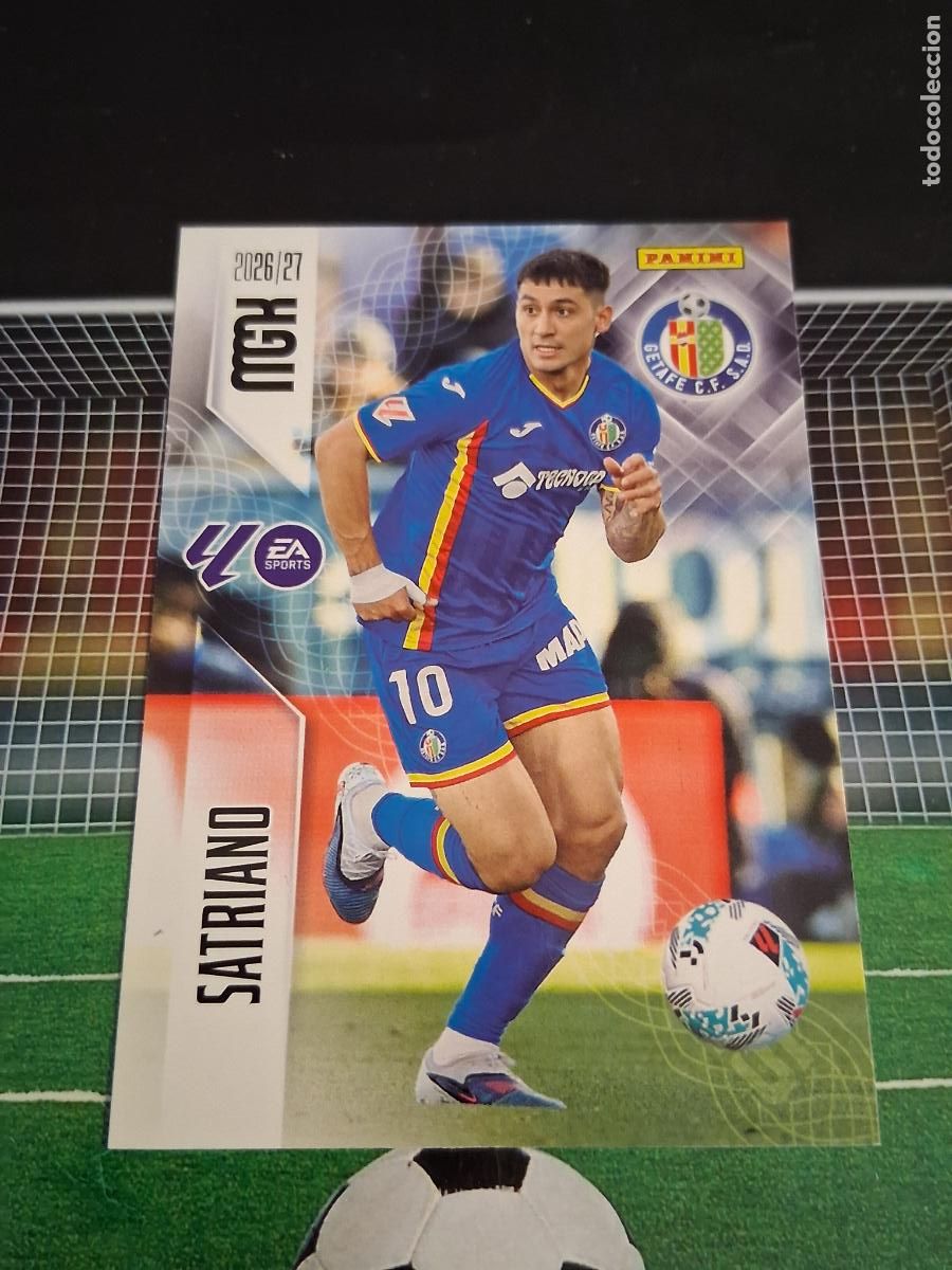 Cromos de f&uacute;tbol: 197 SATRIANO GETAFE CROMOS MEGACRACKS MGK LIGA FUTBOL PANINI 2026 2027 26 27