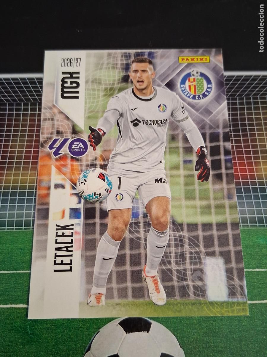 Cromos de f&uacute;tbol: 183 LETACEK GETAFE CROMOS MEGACRACKS MGK LIGA FUTBOL PANINI 2026 2027 26 27
