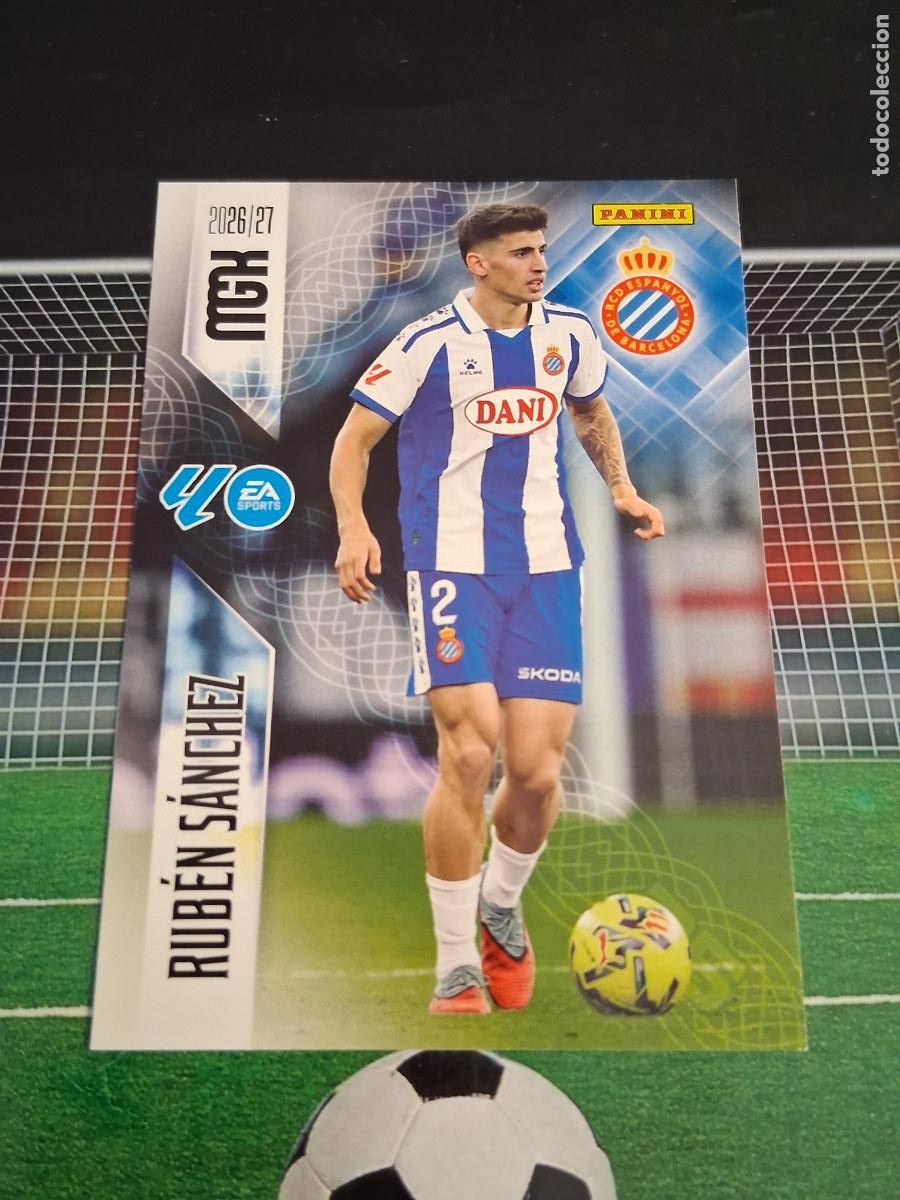 Cromos de f&uacute;tbol: 167 RUBEN SANCHEZ ESPANYOL ESPA&Ntilde;OL CROMOS MEGACRACKS MGK LIGA FUTBOL PANINI 2026 2027 26 27