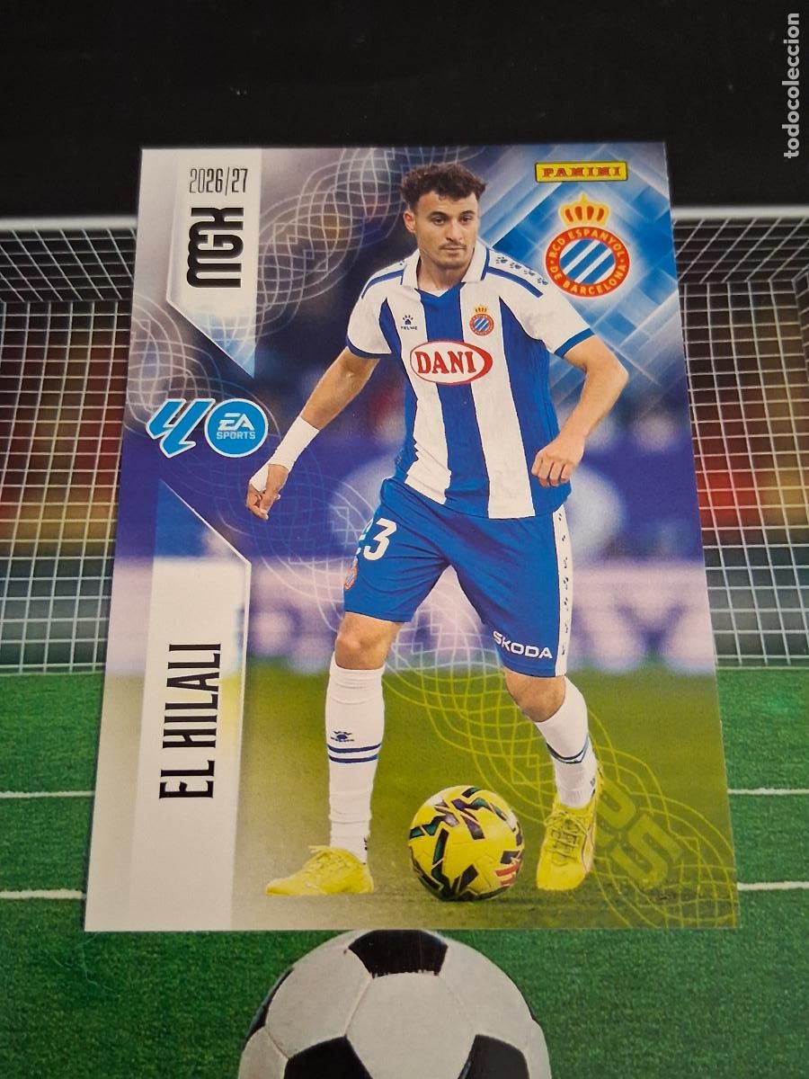 Cromos de f&uacute;tbol: 166 EL HILALI ESPANYOL ESPA&Ntilde;OL CROMOS MEGACRACKS MGK LIGA FUTBOL PANINI 2026 2027 26 27