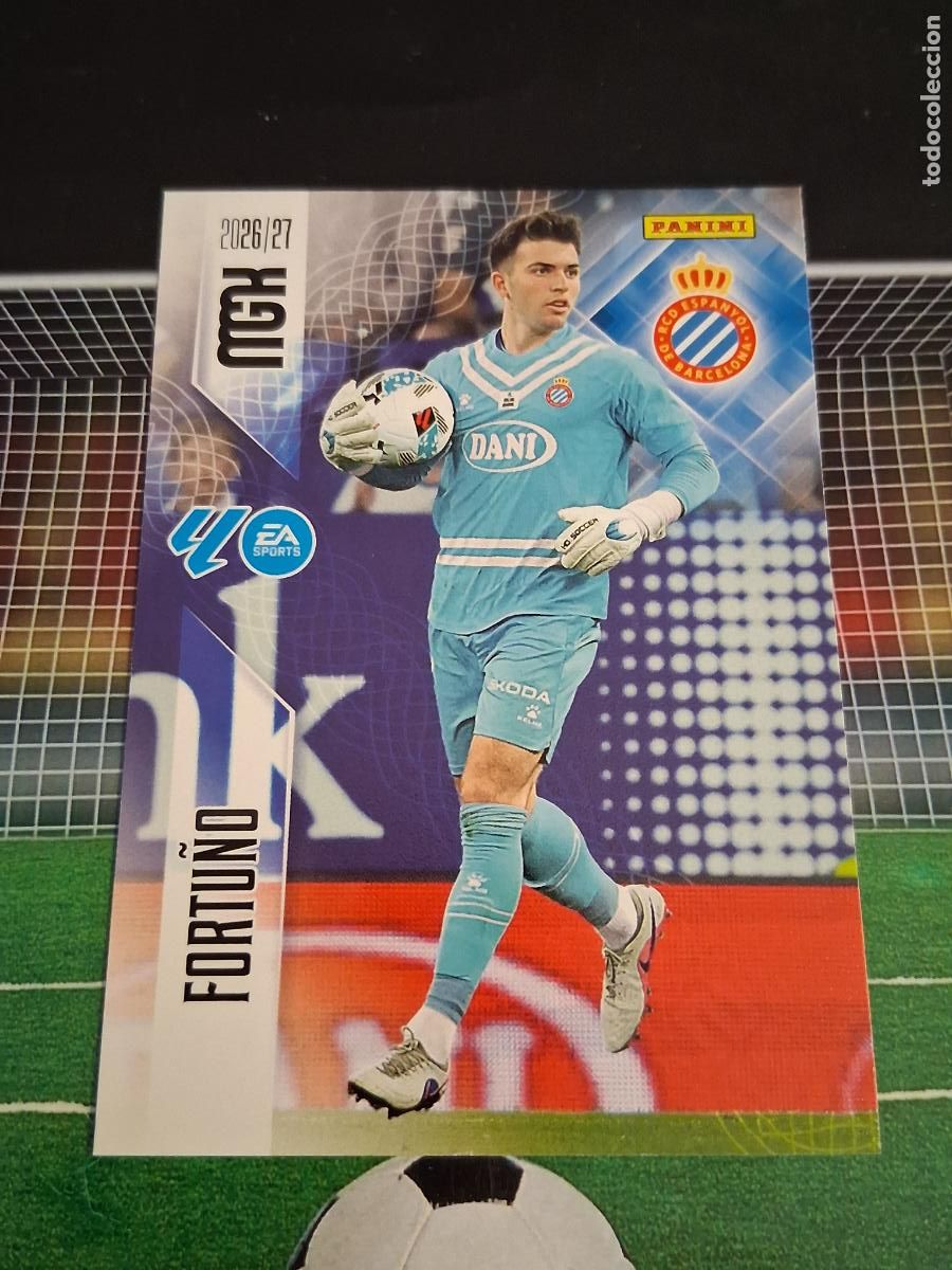 Cromos de f&uacute;tbol: 165 FORTU&Ntilde;O ESPANYOL ESPA&Ntilde;OL CROMOS MEGACRACKS MGK LIGA FUTBOL PANINI 2026 2027 26 27