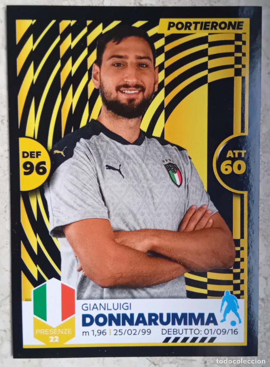 Cromos de f&uacute;tbol: Figurina Panini Euro 2020 Eurocopa Cromo Unici 2021 Gianluigi Donnarumma Italia n 82 Portierone