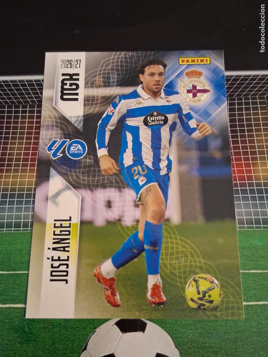 Cromos de f&uacute;tbol: 139 JOSE ANGEL DEPORTIVO DE LA CORU&Ntilde;A CROMOS MEGACRACKS MGK LIGA FUTBOL PANINI 2026 2027 26 27