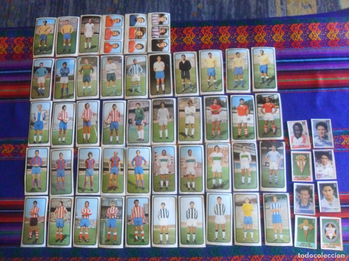Cromos de f&uacute;tbol: 46 CROMO CAMPEONATOS NACIONALES DE F&Uacute;TBOL LIGA 1973 1974 RUIZ ROMERO 22 QUIQUE REGALO 8 BOLLYCAO 96