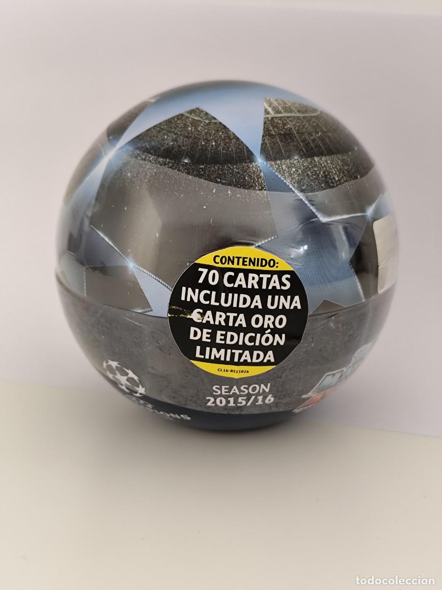 Cromos de f&uacute;tbol: Lata bal&oacute;n Topps Match Attax UEFA 2015 2016