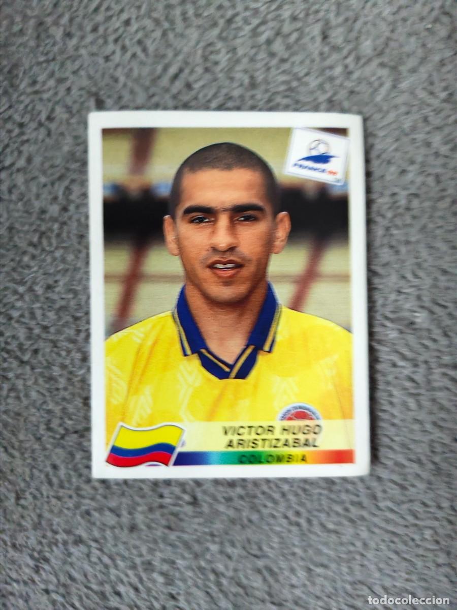 Cromos de f&uacute;tbol: 461 MUNDIAL 1998 PANINI VICTOR HUGO ARISTIZABAL COLOMBIA - 98 WORLD CUP FRANCIA PANINI FIFA AAY