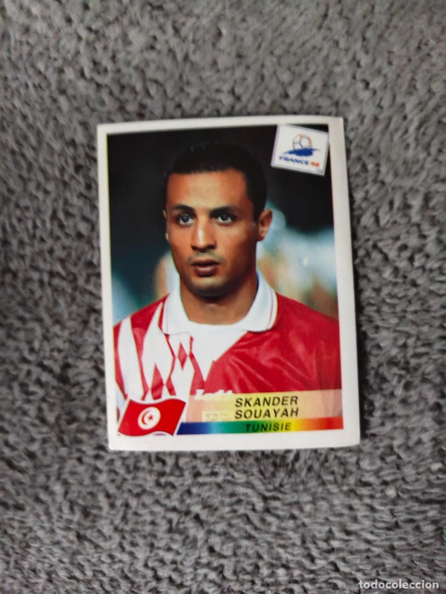 Cromos de f&uacute;tbol: 492 MUNDIAL 1998 PANINI SKANDER SOUAYAH T&Uacute;NEZ TUNISIA - 98 WORLD CUP FRANCIA PANINI FIFA AAY
