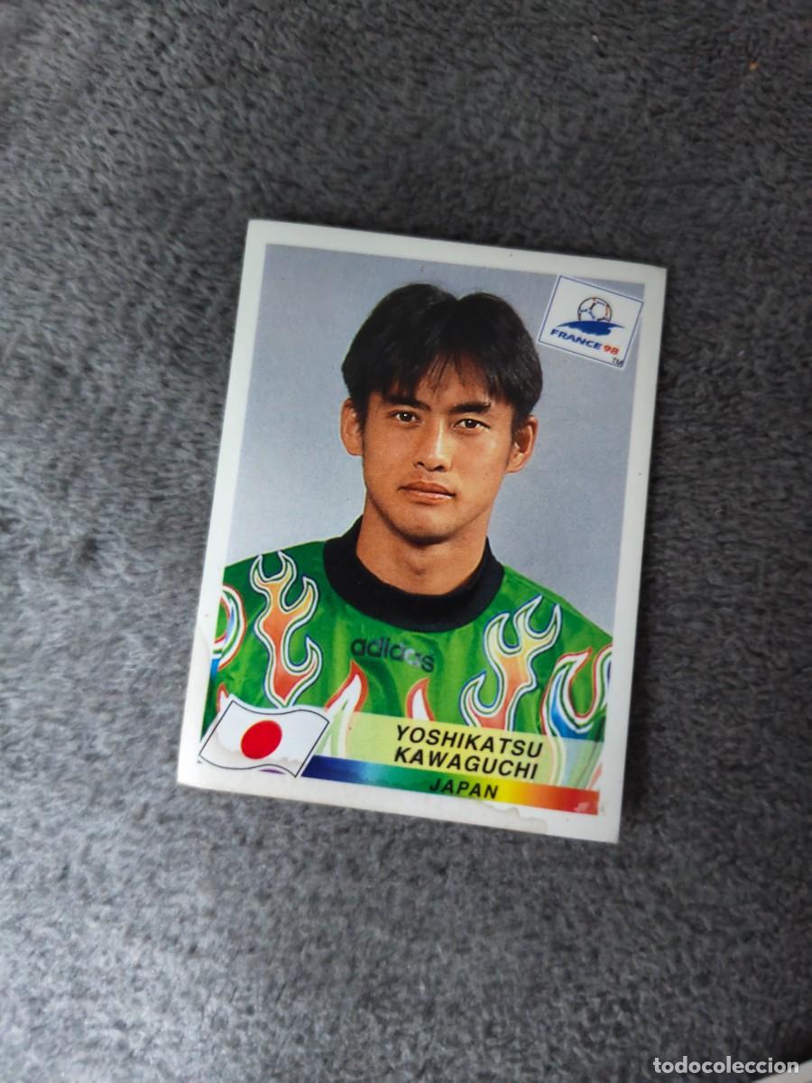 Cromos de f&uacute;tbol: 518 MUNDIAL 1998 PANINI YOSHIKATSU KAWAGUCHI JAPAN - 98 WORLD CUP FRANCIA PANINI FIFA AAY