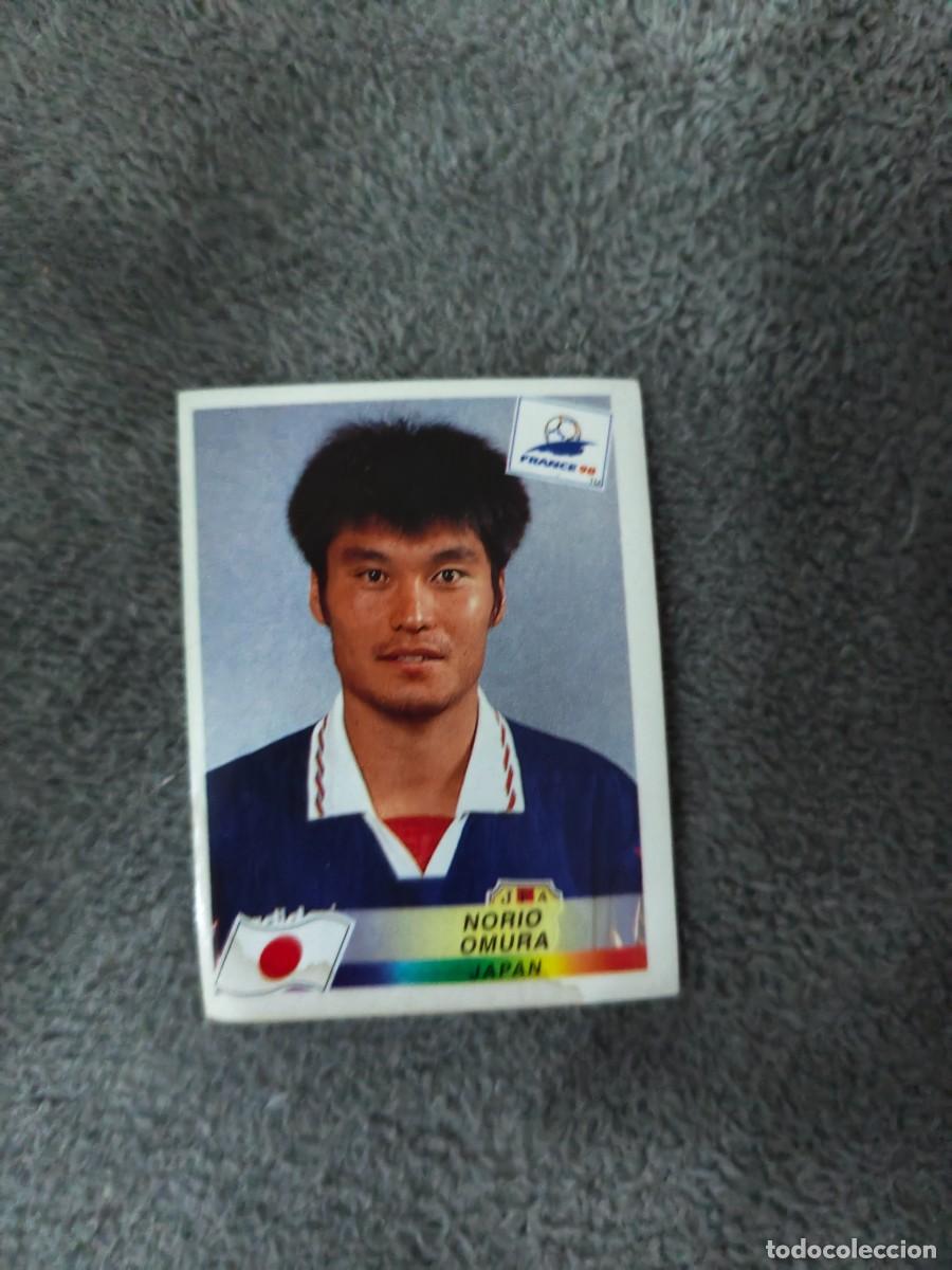 Cromos de f&uacute;tbol: 522 MUNDIAL 1998 PANINI NORIO OMURA JAPAN - 98 WORLD CUP FRANCIA PANINI FIFA AAY