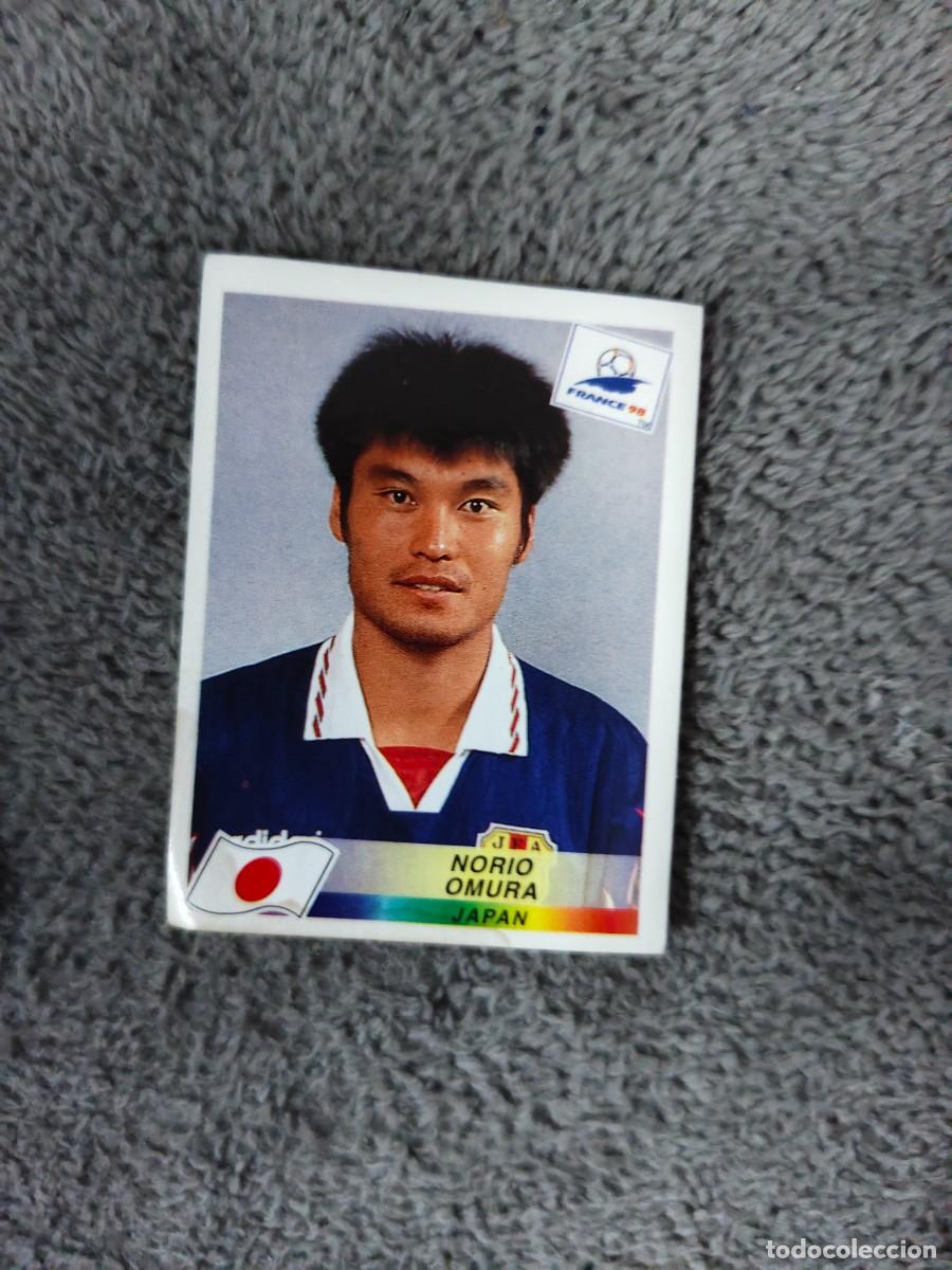 Cromos de f&uacute;tbol: 522 MUNDIAL 1998 PANINI NORIO OMURA JAPON - 98 WORLD CUP FRANCIA PANINI FIFA AAY