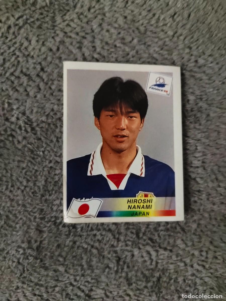 Cromos de f&uacute;tbol: 527 MUNDIAL 1998 PANINI HIROSHI NANAMI JAPON - 98 WORLD CUP FRANCIA PANINI FIFA AAY