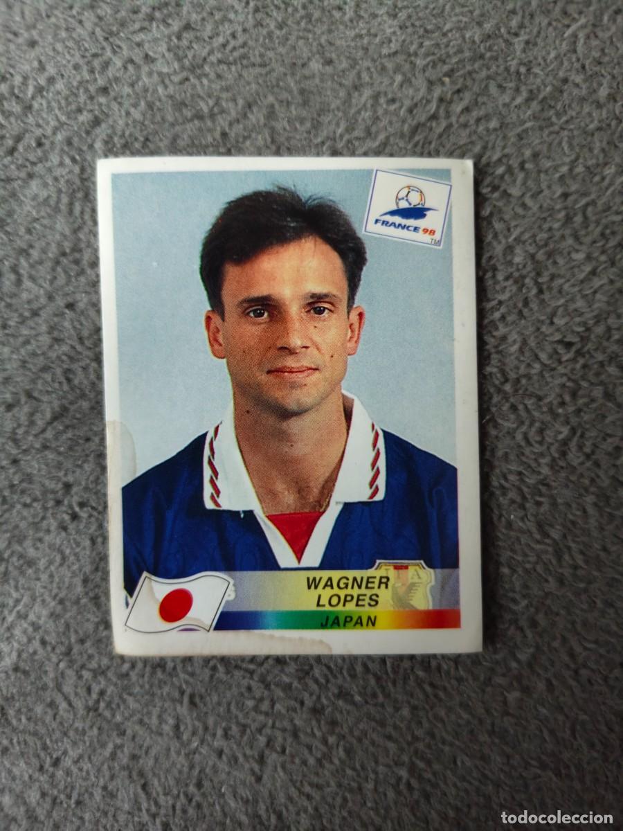 Cromos de f&uacute;tbol: 530 MUNDIAL 1998 PANINI WAGNER LOPES JAPON - 98 WORLD CUP FRANCIA PANINI FIFA AAY